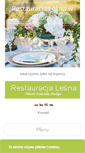 Mobile Screenshot of lesna-restauracja.pl